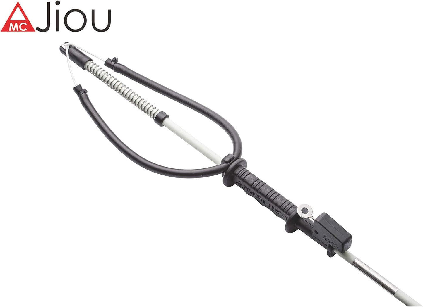 A MC JIOU Glass Fiber 5.5' Travel Spearfishing Three-Piece Pole Spear Gun Trigger 3 Prong Harpoon and Bag